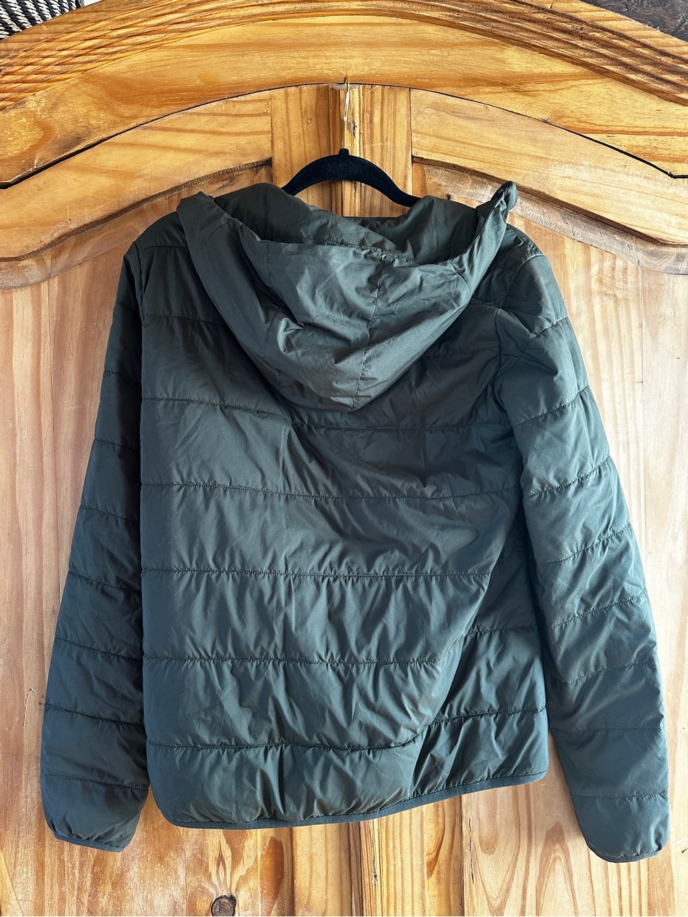 NWT Fjallraven 
Keb Padded Insulated Hoodie Deep Forest Green - Picture 3 of 4